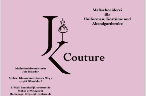 Neueröffnung Maßschneiderei
